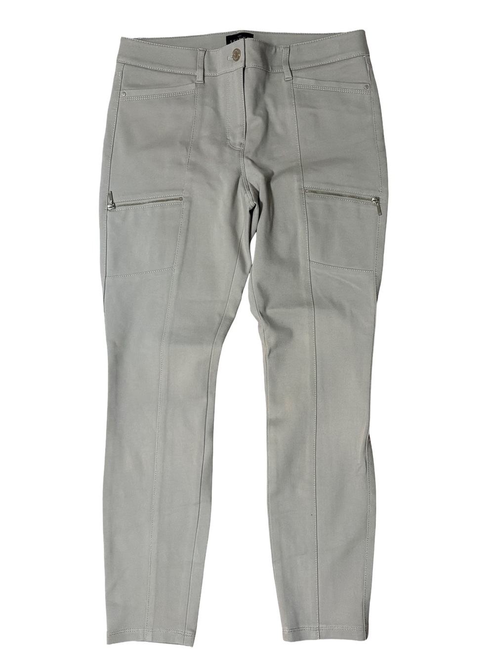 White House Black Market Skinny Ankle Pants Tan Size 6